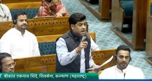 वक्फ विधेयकाला विरोध करुन त्यांनी बाळासाहेबांच्या विचारांना चिरडले – शिवसेना खासदार डॉ. श्रीकांत शिंदे यांचा हल्लाबोल