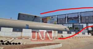 छत्रपती शिवाजी महाराज नौदल संग्रहालयावर अजस्त्र होर्डिंगचा डाग; परिसर विद्रुपीकरणसह घाटकोपरसारख्या दुर्घटनेची भीती