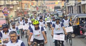 अग्निशमन सुरक्षा : कल्याणात भव्य सायकल रॅलीद्वारे करण्यात आली जनजागृती