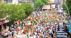 ‘सिंदूर का हिसाब चुकाया है’ ; भारतमातेच्या वीरपुत्रांच्या सन्मानार्थ डोंबिवलीत ‘भव्य तिरंगा यात्रा’