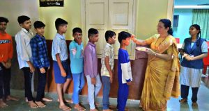 कल्याणातील नूतन विद्यालयातही धूमधडाक्यात साजरा झाला शाळा प्रवेशोत्सव