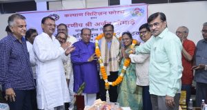 पोलीस अधिकारी अर्जुन डोमाडे यांचा पदोन्नती सत्कार सोहळा दिमाखात संपन्न