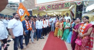 कल्याण पश्चिमेतील उद्धव बाळासाहेब ठाकरे पक्षातील पदाधिकारी-युवा कार्यकर्त्यांचा शिवसेनेत प्रवेश