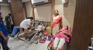 इंडीयन मेडीकल असोसिएशन कल्याणच्या रक्तदान शिबिराला उत्स्फूर्त प्रतिसाद ; 300 हून अधिक रक्तदात्यांचा सहभाग