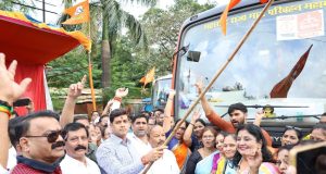 कल्याण लोकसभेतून कोकण – पश्चिम महाराष्ट्रासाठी पहिल्या टप्प्यात ४६५ बसेस रवाना