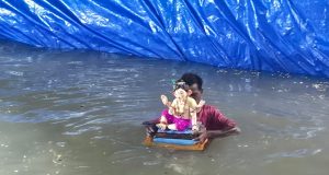 5 दिवसांच्या बाप्पांचे विसर्जन : 6 फुटांपेक्षा कमी उंचीच्या गणेशमुर्तीचे विसर्जन कृत्रिम तलावात करा – केडीएमसीचे गणेशभक्तांना आवाहन