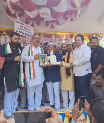 लोकशाहीचे वस्त्रहरण संविधानाच्या वस्त्राने वाचवूया – काँग्रेस प्रदेशाध्यक्ष हर्षवर्धन सपकाळ यांचे कल्याणात आवाहन