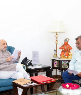 भाजप प्रदेशाध्यक्ष रविंद्र चव्हाण यांनी घेतली केंद्रीय गृहमंत्री अमित शहा यांची भेट; आगामी स्थानिक निवडणुकांच्या पार्श्वभूमीवर संघटनात्मक चर्चा