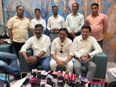 नवी मुंबई विमानतळाला लोकनेते दि.बा. पाटील यांचे नाव देण्याची मागणी तीव्र; नाव न दिल्यास एकही विमान उडू देणार नाही – खा. बाळ्या मामा यांचा इशारा