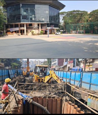 कल्याणात जलवाहिनी फुटल्याने नामांकित शाळा सलग 3 दिवस बंद ठेवण्याची वेळ