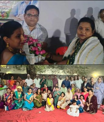 नवनिर्वाचित भाजप नगरसेवक अमित धाक्रस यांचा कल्याण पश्चिमेतील सनराईज गॅलेक्सी सोसायटीतर्फे स्वागत सोहळा