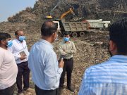 आधारवाडी डंपिंग ग्राउंडवरील बायोमायनिंग प्रकल्पाच्या दुसऱ्या टप्प्याला सुरुवात ; पुढील 6-8 महिन्यात प्रकल्प पूर्ण करण्याचे उद्दिष्ट