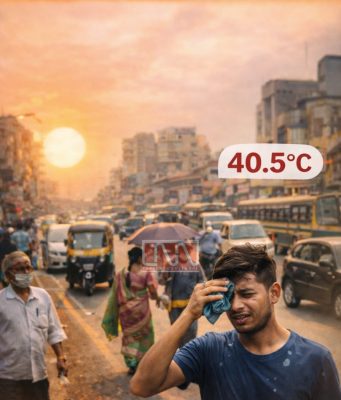 कल्याण-डोंबिवलीत तापमानाने ओलांडली चाळीशी; यंदाच्या मोसमातील उच्चांकी तापमानाची नोंद