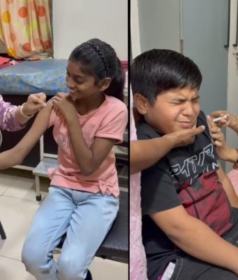 कल्याणमध्ये ९ ते १४ वयोगटातील १२० मुलांचे मोफत HPV लसीकरण; प्रणिशा हेल्थकेअर, इनरव्हील क्लब ठाणे, रोटरी क्लब ऑफ मुलुंडच्या उपक्रमाला आदित्य बिर्ला ग्रुप आणि सिरम फार्माचे सहकार्य