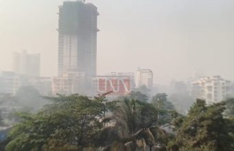 कल्याण पश्चिमेत धुराचे साम्राज्य; प्रदूषणाची पातळी धोकादायक, AQI पोहोचला ३९४ वर