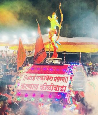 चैत्रपालखी सोहळा: एकविरा देवीच्या पालखी सोहळ्याचा मान यंदा ठाणे जिल्ह्यातून कल्याणच्या कोळीवाड्याला