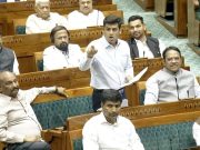 काँग्रेसच्या धोरण लकव्यामुळेच भारतात नक्षलवाद फोफावला – शिवसेना खासदार डॉ. श्रीकांत शिंदे यांची घणाघाती टीका