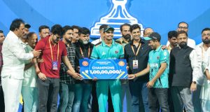 बिहार ब्लास्टर्स ठरला ‘प्रेसिडेंट कप – २०२६’ क्रिकेट स्पर्धेचा पहिला विजेता; दादोजी कोंडदेव स्टेडियममध्ये दिमाखदार सांगता सोहळा