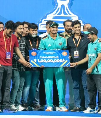 बिहार ब्लास्टर्स ठरला ‘प्रेसिडेंट कप – २०२६’ क्रिकेट स्पर्धेचा पहिला विजेता; दादोजी कोंडदेव स्टेडियममध्ये दिमाखदार सांगता सोहळा