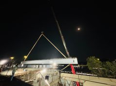 कल्याणातील सॅटीस (SATIS) प्रकल्प; ‘UHPFRC’ तंत्रज्ञानाद्वारे निर्मित गर्डरचे यशस्वी लॉन्चिंग