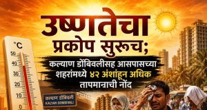 उष्णतेचा प्रकोप सुरूच; कल्याण डोंबिवलीसह आसपासच्या शहरांमध्ये ४२ अंशांहून अधिक तापमानाची नोंद