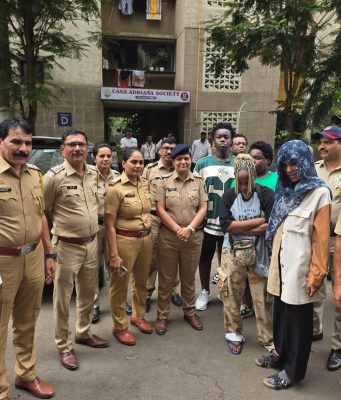ड्रग्ज तस्करीविरोधात खोणी-पलावामध्ये पोलिसांचे मोठे कोंबिंग ऑपरेशन; 24 नायजेरियन नागरिक पोलिसांच्या ताब्यात