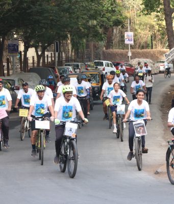 ‘सायकल चालवा, शहर वाचवा’; केडीएमसी आयोजित सायकल रॅलीमध्ये शेकडो सायकलिस्ट सहभागी