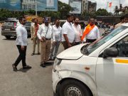 बॅचविना प्रवासी वाहतूक करणाऱ्या चालकांना मनसे वाहतूक सेनेचा दणका; आरटीओकडून २७ वाहनांवर कारवाई