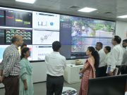 पर्जन्यवृष्टीच्या पार्श्वभूमीवर शहरातील परिस्थितीचा महापौर आणि आयुक्तांकडून इंटिग्रेटेड कमांड कंट्रोल सेंटर (ICCC) द्वारे आढावा