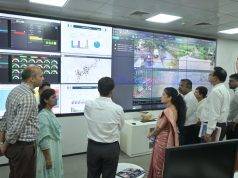 पर्जन्यवृष्टीच्या पार्श्वभूमीवर शहरातील परिस्थितीचा महापौर आणि आयुक्तांकडून इंटिग्रेटेड कमांड कंट्रोल सेंटर (ICCC) द्वारे आढावा