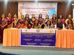 इनरव्हील क्लब ऑफ कल्याण डायमंड्सच्या अध्यक्षपदी संगीता शिंदे; नव्या कार्यकारिणीचा दिमाखदार पदग्रहण सोहळा