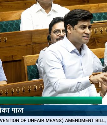 ‘जीमॅट’, ‘जीआरई’प्रमाणे भारतात परीक्षा पद्धती लागू करा -शिवसेना खासदार डॉ. श्रीकांत शिंदे यांची सरकारकडे शिफारस