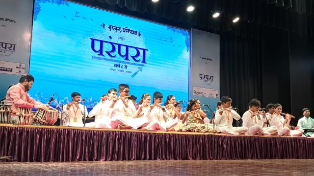 Kalyan Enchanted by Soulful Flute Melodies; Musical Maestros Shine at Gurukul Pratishthan’s ‘Parampara