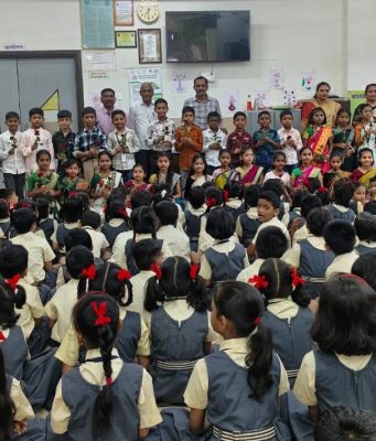 विद्यार्थीच बनले शिक्षक; कल्याणात बालक मंदिर संस्थेच्या प्राथमिक शाळेत अनोख्या पद्धतीने शिक्षक दिन साजरा