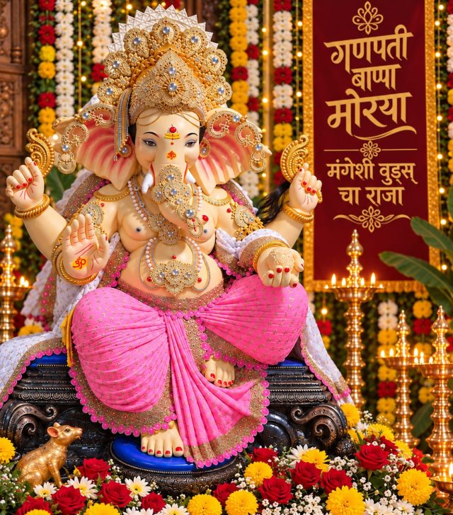 Ganeshotsav Celebrated with Grandeur at Kalyan’s Mangeshi Woods Society; ‘One Society, One Family’ Spirit Takes Centre Stage