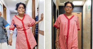 गुडघेदुखीमुळे ३ वर्षांपासून त्रस्त वयस्कर महिलेवर कल्याणच्या आयुष हॉस्पिटलमध्ये यशस्वी रोबोटिक शस्त्रक्रिया
