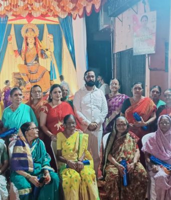जोशीबागेतील शिवशक्ती क्रीडा मंडळाचा नवरात्रोत्सव उत्साहात; ४१ वर्षांची परंपरा कायम, ज्येष्ठ महिलांचा सन्मान आणि ‘होम मिनिस्टर’ स्पर्धेचे आयोजन